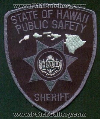 State of Hawaii Public Safety Sheriff
Thanks to EmblemAndPatchSales.com for this scan.
