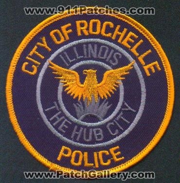 Rochelle Police
Thanks to EmblemAndPatchSales.com for this scan.
Keywords: illinois city of