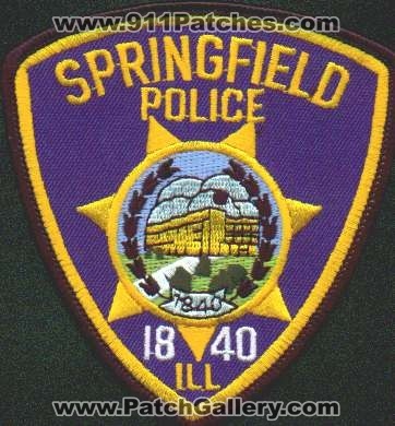 Springfield Police
Thanks to EmblemAndPatchSales.com for this scan.
Keywords: illinois