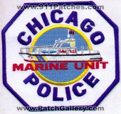 Chicago Police Marine Unit
Thanks to EmblemAndPatchSales.com for this scan.
Keywords: illinois