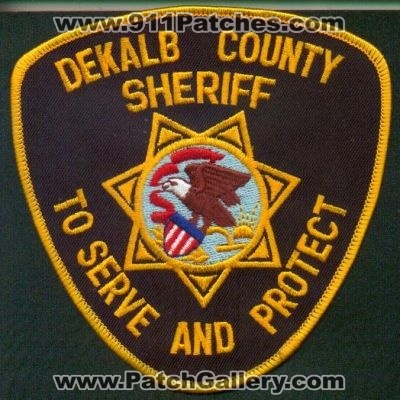 Dekalb County Sheriff
Thanks to EmblemAndPatchSales.com for this scan.
Keywords: illinois