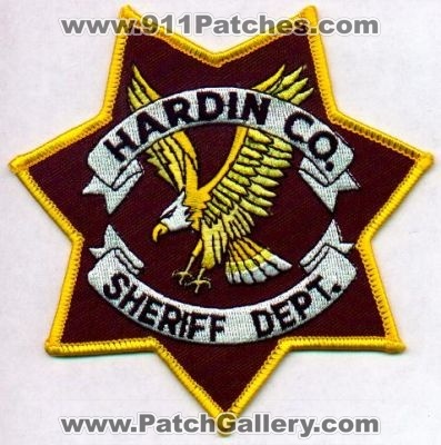 Hardin County Sheriff Dept
Thanks to EmblemAndPatchSales.com for this scan.
Keywords: illinois department