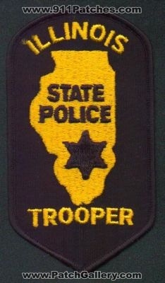 Illinois State Police Trooper
Thanks to EmblemAndPatchSales.com for this scan.
