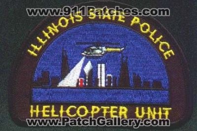 Illinois State Police Helicopter Unit
Thanks to EmblemAndPatchSales.com for this scan.
