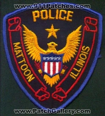 Mattoon Police
Thanks to EmblemAndPatchSales.com for this scan.
Keywords: illinois