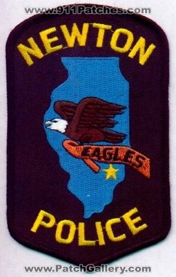 Newton Police
Thanks to EmblemAndPatchSales.com for this scan.
Keywords: illinois
