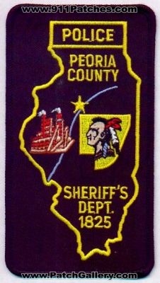 Peoria County Sheriff's Dept Police
Thanks to EmblemAndPatchSales.com for this scan.
Keywords: illinois sheriffs department