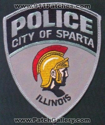 Sparta Police
Thanks to EmblemAndPatchSales.com for this scan.
Keywords: illinois city of