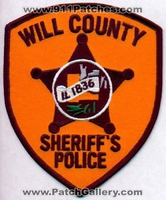 Will County Sheriff's Police
Thanks to EmblemAndPatchSales.com for this scan.
Keywords: illinois sheriffs