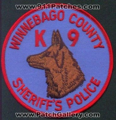 Winnebago County Sheriff's Police K-9
Thanks to EmblemAndPatchSales.com for this scan.
Keywords: illinois sheriffs k9