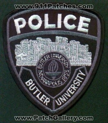 Butler University Police
Thanks to EmblemAndPatchSales.com for this scan.
Keywords: indiana