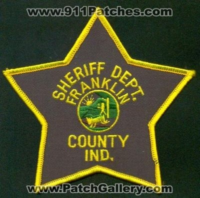 Franklin County Sheriff Dept
Thanks to EmblemAndPatchSales.com for this scan.
Keywords: indiana department