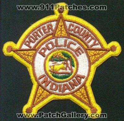 Porter County Police
Thanks to EmblemAndPatchSales.com for this scan.
Keywords: indiana