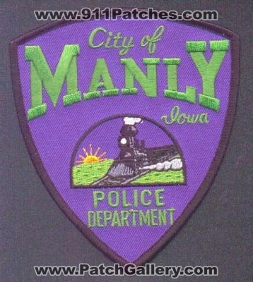 Manly Police Department
Thanks to EmblemAndPatchSales.com for this scan.
Keywords: iowa city of