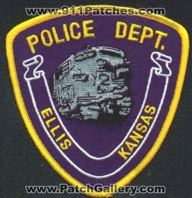 Ellis Police Dept
Thanks to EmblemAndPatchSales.com for this scan.
Keywords: kansas department