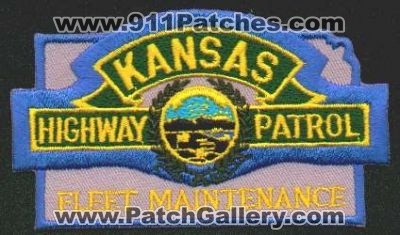 Kansas Highway Patrol Fleet Maintenance
Thanks to EmblemAndPatchSales.com for this scan.
Keywords: police