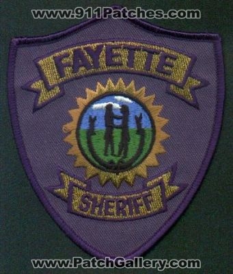 Fayette County Sheriff
Thanks to EmblemAndPatchSales.com for this scan.
Keywords: kentucky