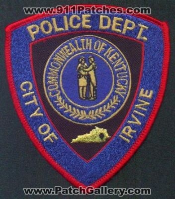 Irvine Police Dept
Thanks to EmblemAndPatchSales.com for this scan.
Keywords: kentucky city of department