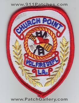 Church Point Volunteer Fire Department (Louisiana)
Thanks to Dave Slade for this scan.
Keywords: vol. dept. la.