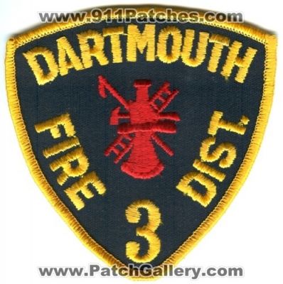 Dartmouth Fire District 3 (Massachusetts)
Scan By: PatchGallery.com
Keywords: dist.