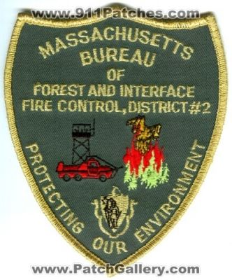 Massachusetts Bureau of Forest and Interface Fire Control District #2 (Massachusetts)
Scan By: PatchGallery.com
