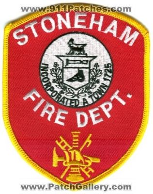 Stoneham Fire Department (Massachusetts)
Scan By: PatchGallery.com
Keywords: dept.
