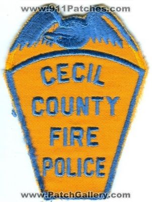 Cecil County Fire Police (Maryland)
Scan By: PatchGallery.com
