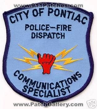 Pontiac Police Fire Dispatch Communications Specialist (Michigan)
Thanks to apdsgt for this scan.
Keywords: city of