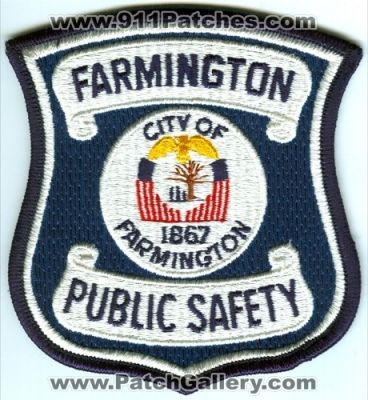 Farmington Public Safety Fire Police (Michigan)
Scan By: PatchGallery.com
Keywords: dps city of
