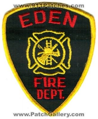 Eden Fire Department (Minnesota)
Scan By: PatchGallery.com
Keywords: dept.