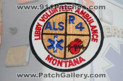 Libby Volunteer Ambulance (Montana)
Thanks to Perry West for this picture.
Keywords: ems als r4