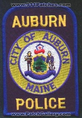 Auburn Police
Thanks to EmblemAndPatchSales.com for this scan.
Keywords: maine city of