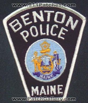 Benton Police
Thanks to EmblemAndPatchSales.com for this scan.
Keywords: maine