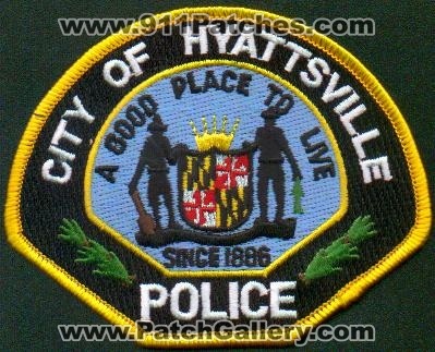 Hyattsville Police
Thanks to EmblemAndPatchSales.com for this scan.
Keywords: maryland city of
