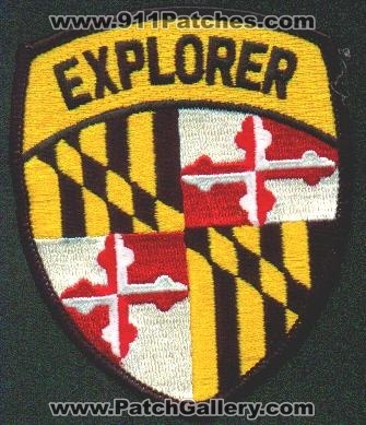 Maryland State Police Explorer
Thanks to EmblemAndPatchSales.com for this scan.

