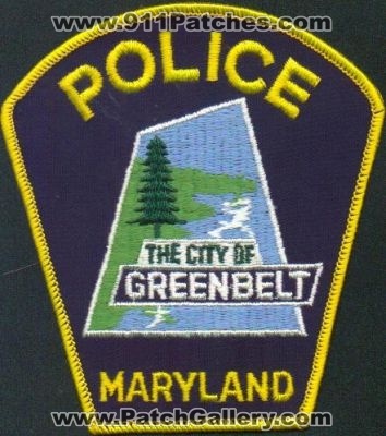 Greenbelt Police
Thanks to EmblemAndPatchSales.com for this scan.
Keywords: maryland city of