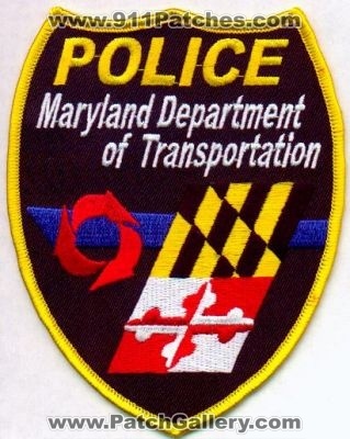 Maryland Department of Transportation Police
Thanks to EmblemAndPatchSales.com for this scan.
