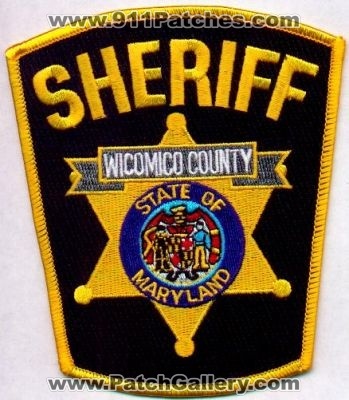 Wicomico County Sheriff
Thanks to EmblemAndPatchSales.com for this scan.
Keywords: maryland