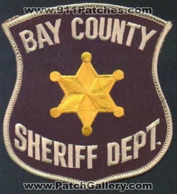 Bay County Sheriff Dept
Thanks to EmblemAndPatchSales.com for this scan.
Keywords: michigan department