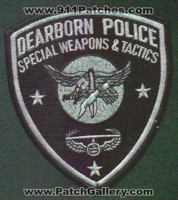 Dearborn Police Special Weapons & Tactics
Thanks to EmblemAndPatchSales.com for this scan.
Keywords: michigan swat
