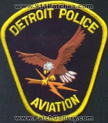 Detroit Police Aviation
Thanks to EmblemAndPatchSales.com for this scan.
Keywords: michigan helicopter