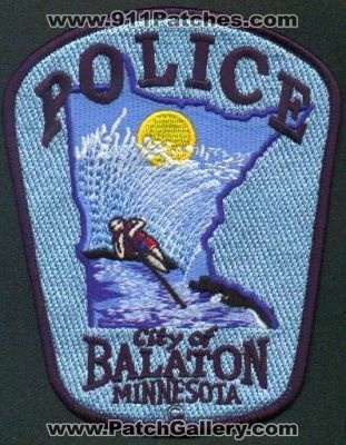 Balaton Police
Thanks to EmblemAndPatchSales.com for this scan.
Keywords: minnesota city of