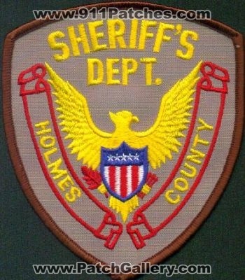 Holmes County Sheriff's Dept
Thanks to EmblemAndPatchSales.com for this scan.
Keywords: mississippi sheriffs department