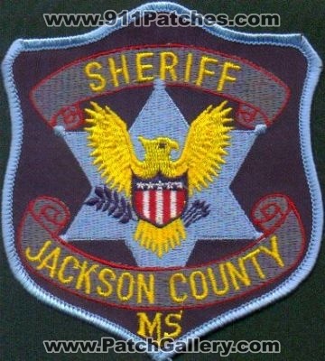 Jackson County Sheriff
Thanks to EmblemAndPatchSales.com for this scan.
Keywords: mississippi