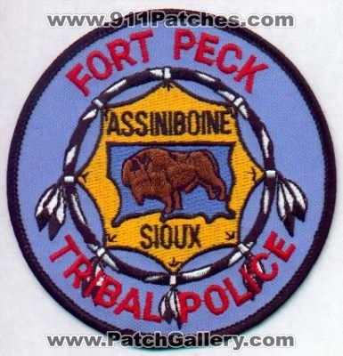 Fort Peck Tribal Police
Thanks to EmblemAndPatchSales.com for this scan.
Keywords: montana ft