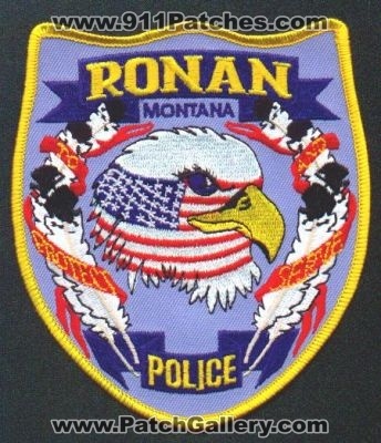 Ronan Police
Thanks to EmblemAndPatchSales.com for this scan.
Keywords: montana