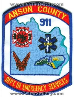 Anson County Fire Department of Emergency Services (North Carolina)
Scan By: PatchGallery.com
Keywords: service dept. ems