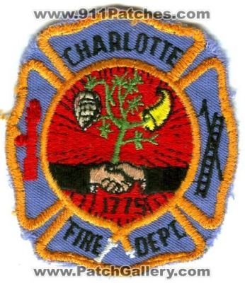 Charlotte Fire Department (New Carolina)
Scan By: PatchGallery.com
Keywords: dept.