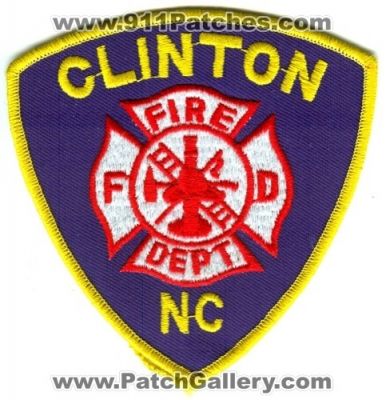 Clinton Fire Department (North Carolina)
Scan By: PatchGallery.com
Keywords: dept fd nc