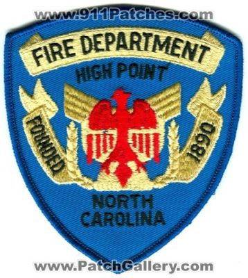 High Point Fire Department (North Carolina)
Scan By: PatchGallery.com
Keywords: dept.
